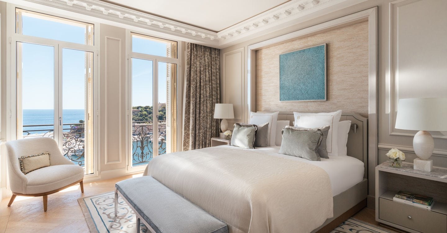 A Diamond Suite facing the sea, with a terrace above Monte-Carlo