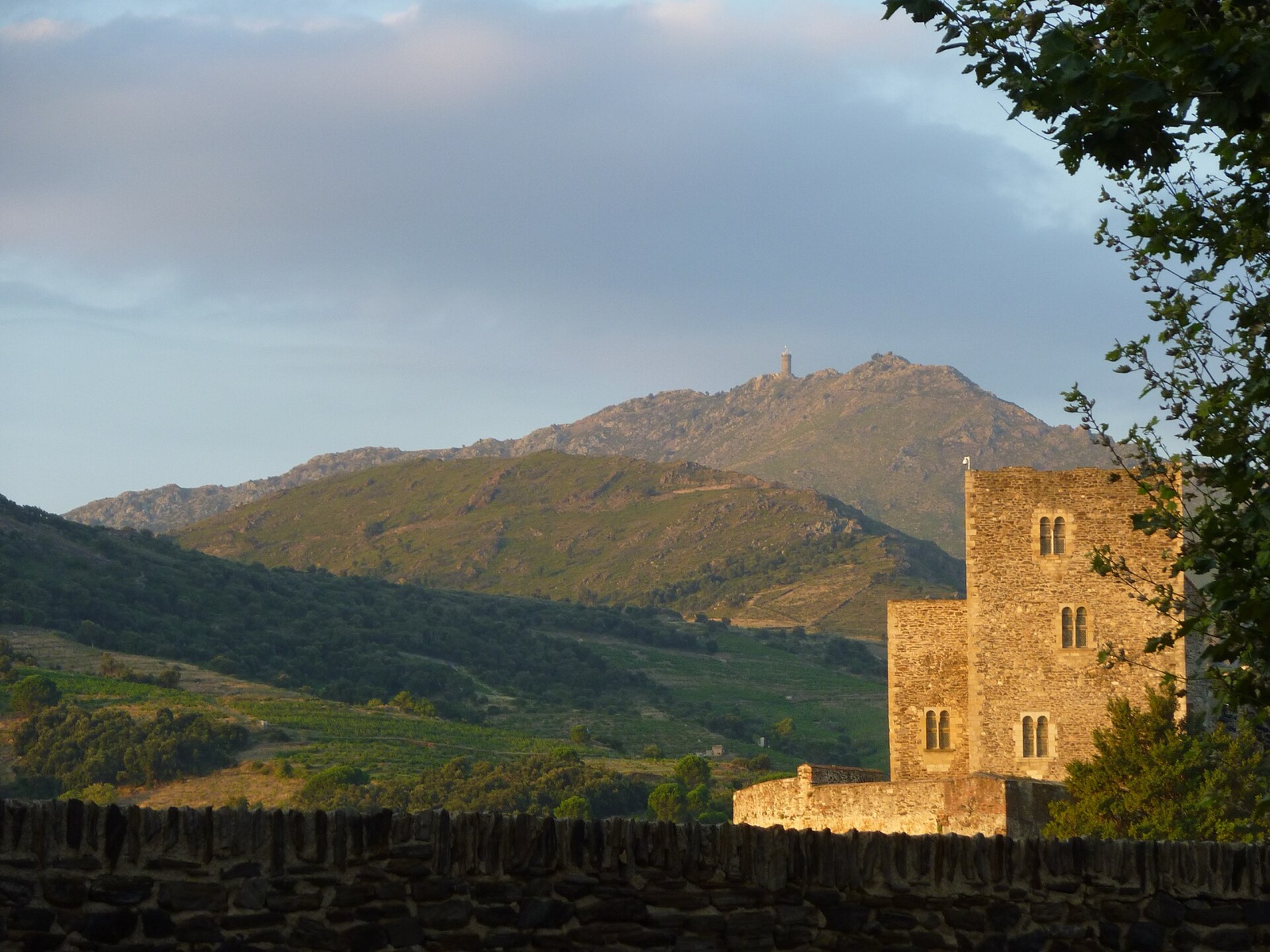 The Chateau Royal on the Collioure waterfront, founded by the Knights Templar