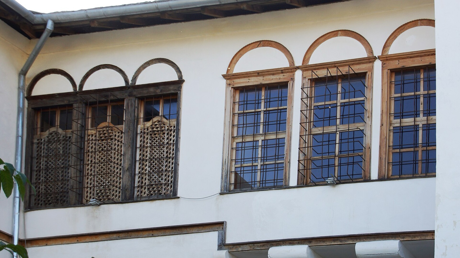 A restored merchant tower house in Gjirokastër