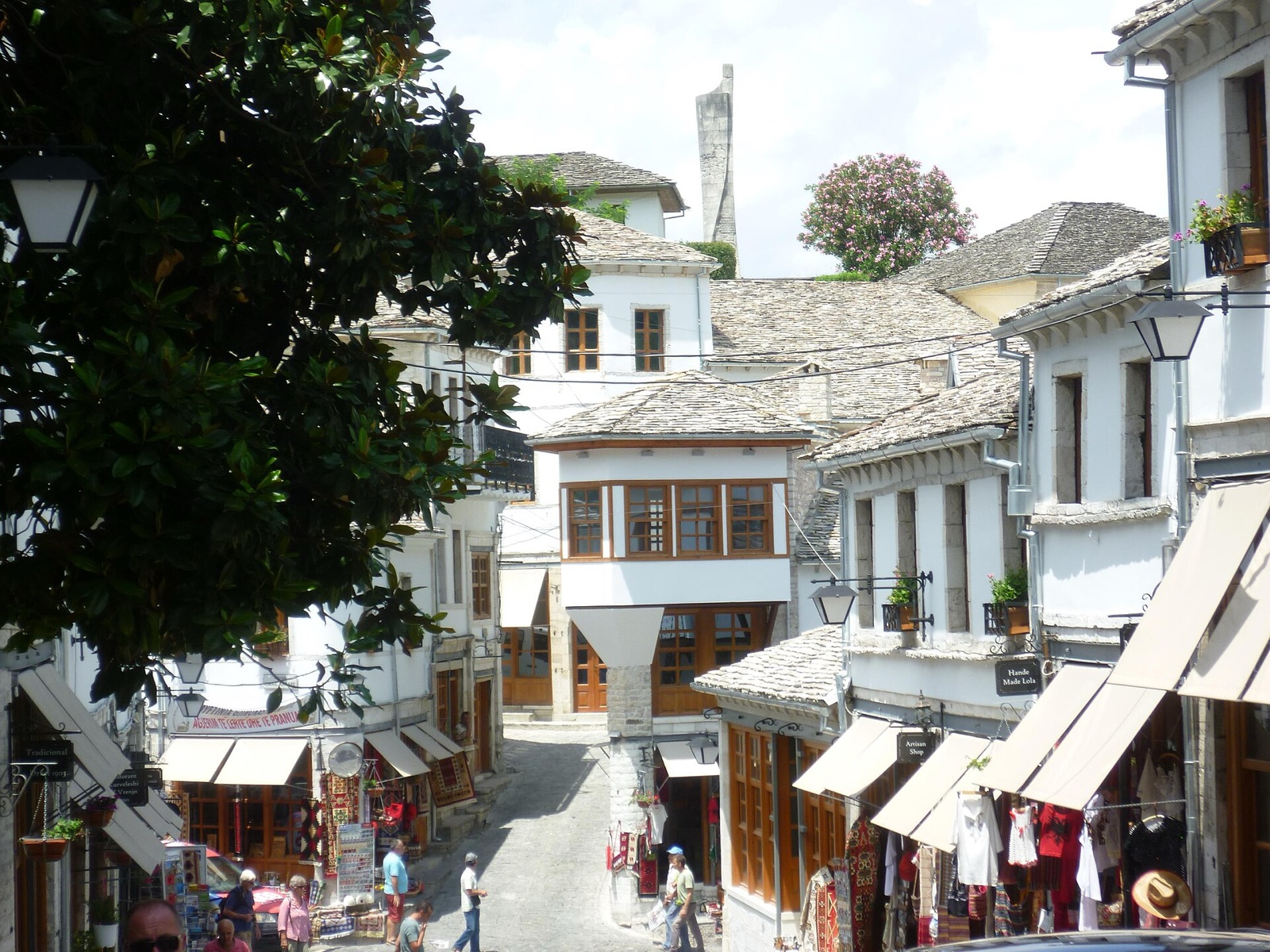 A UNESCO-listed Ottoman town of grey limestone and slate roofs, stacked up a steep hillsid