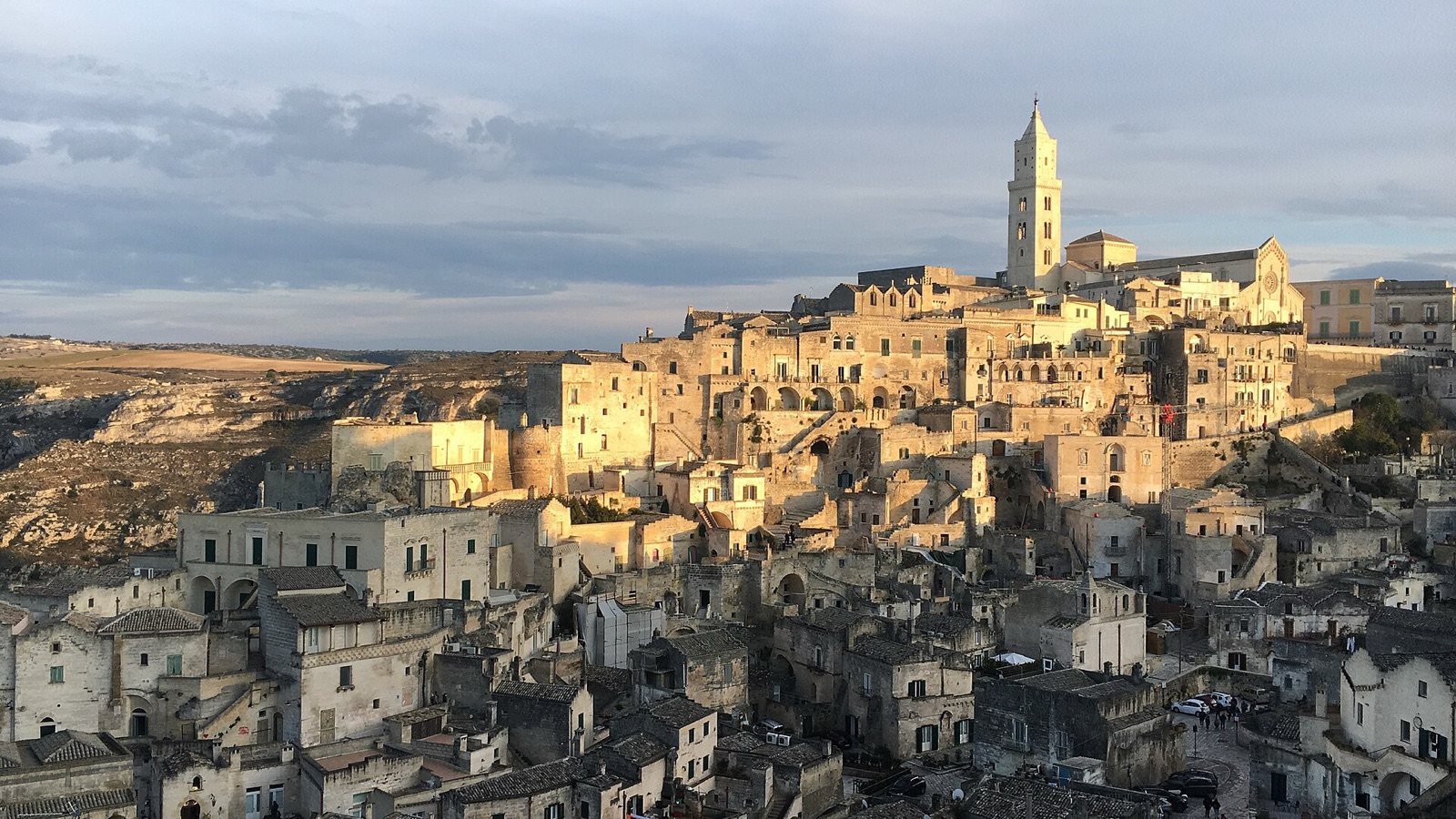 Matera shares this year's Mediterranean Capital of Culture and Dialogue with Tetouan. Five