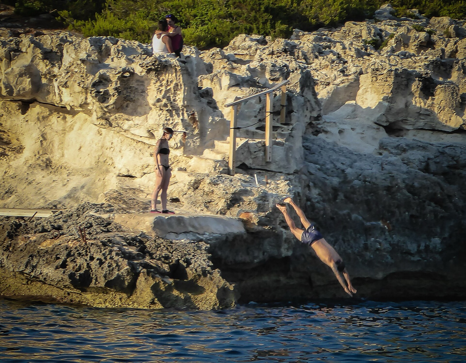The turquoise water and pale sand of Cala Turqueta on Menorca's south coast