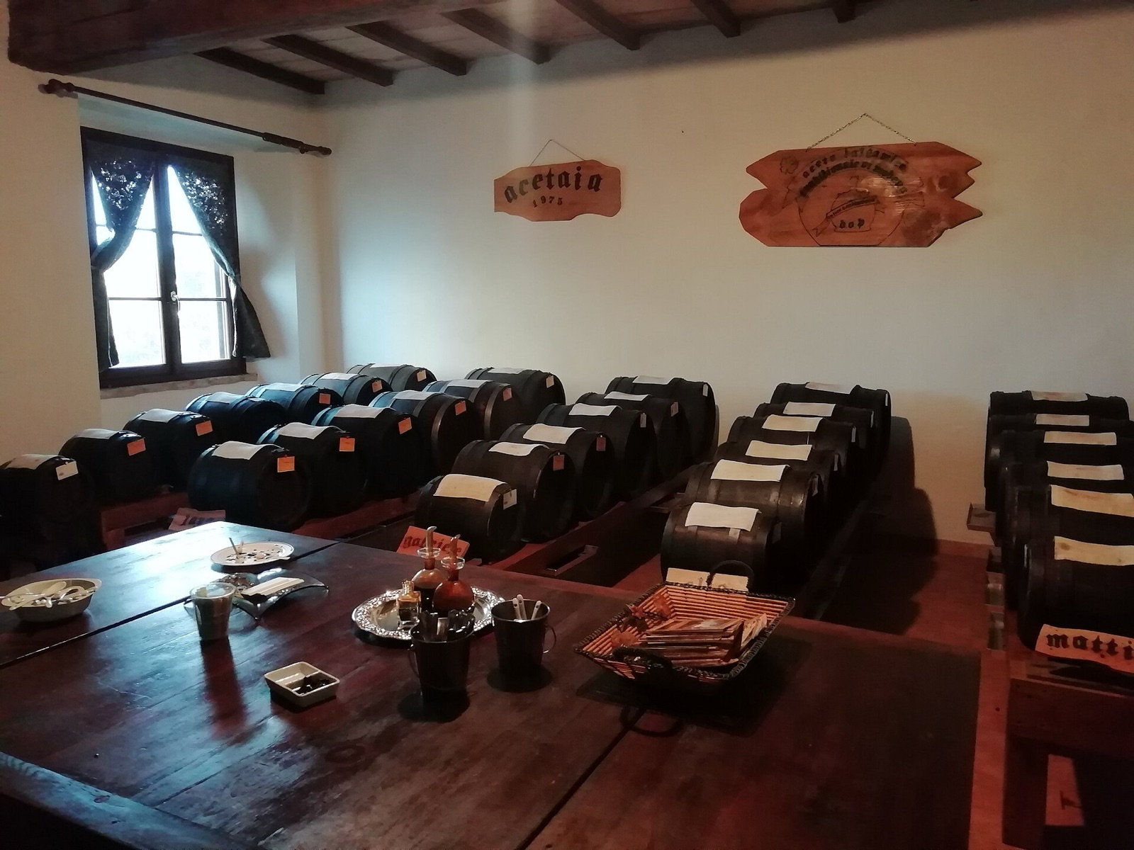 An acetaia, the attic where balsamic vinegar ages