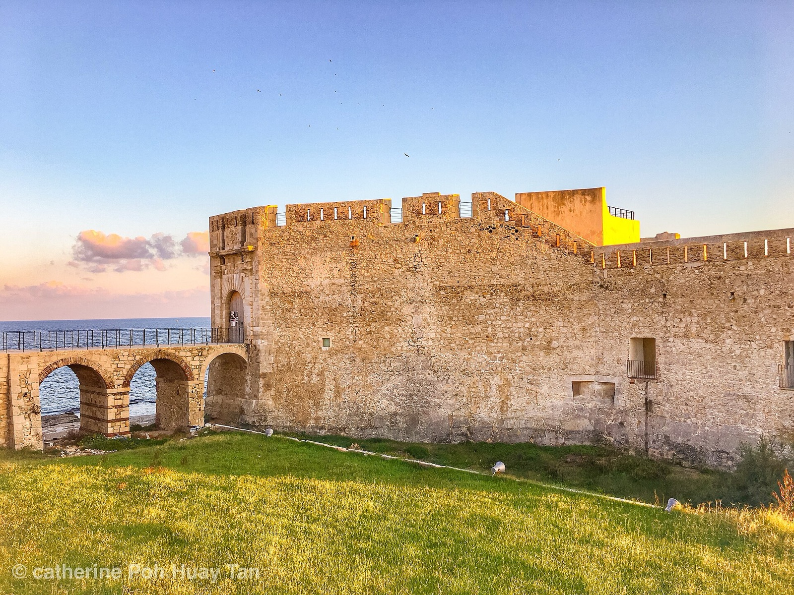 Castello Maniace at the southern tip of Ortigia