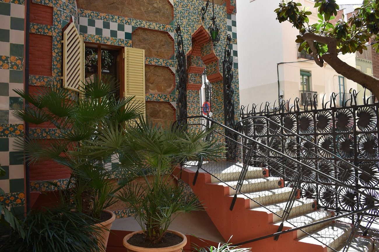 Casa Vicens, Gaudi's first house, in the Gracia district of Barcelona