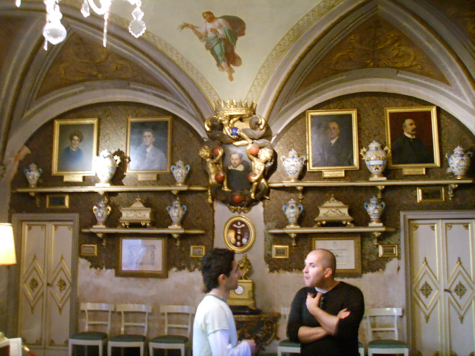 The green room of the Santa Maria Novella pharmacy