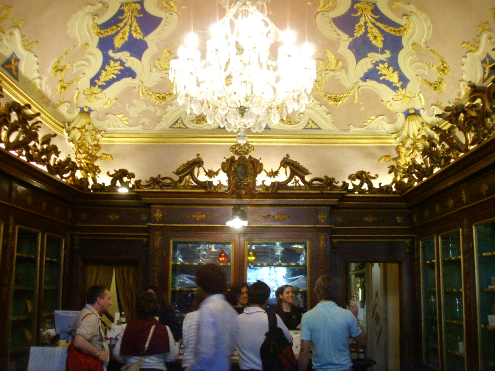 The historic herb room of the Officina di Santa Maria Novella