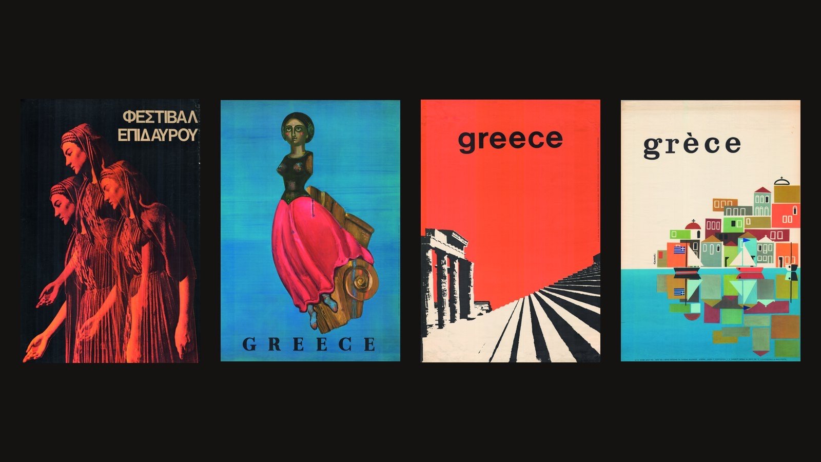 Grèce: the golden age of the Greek travel poster
