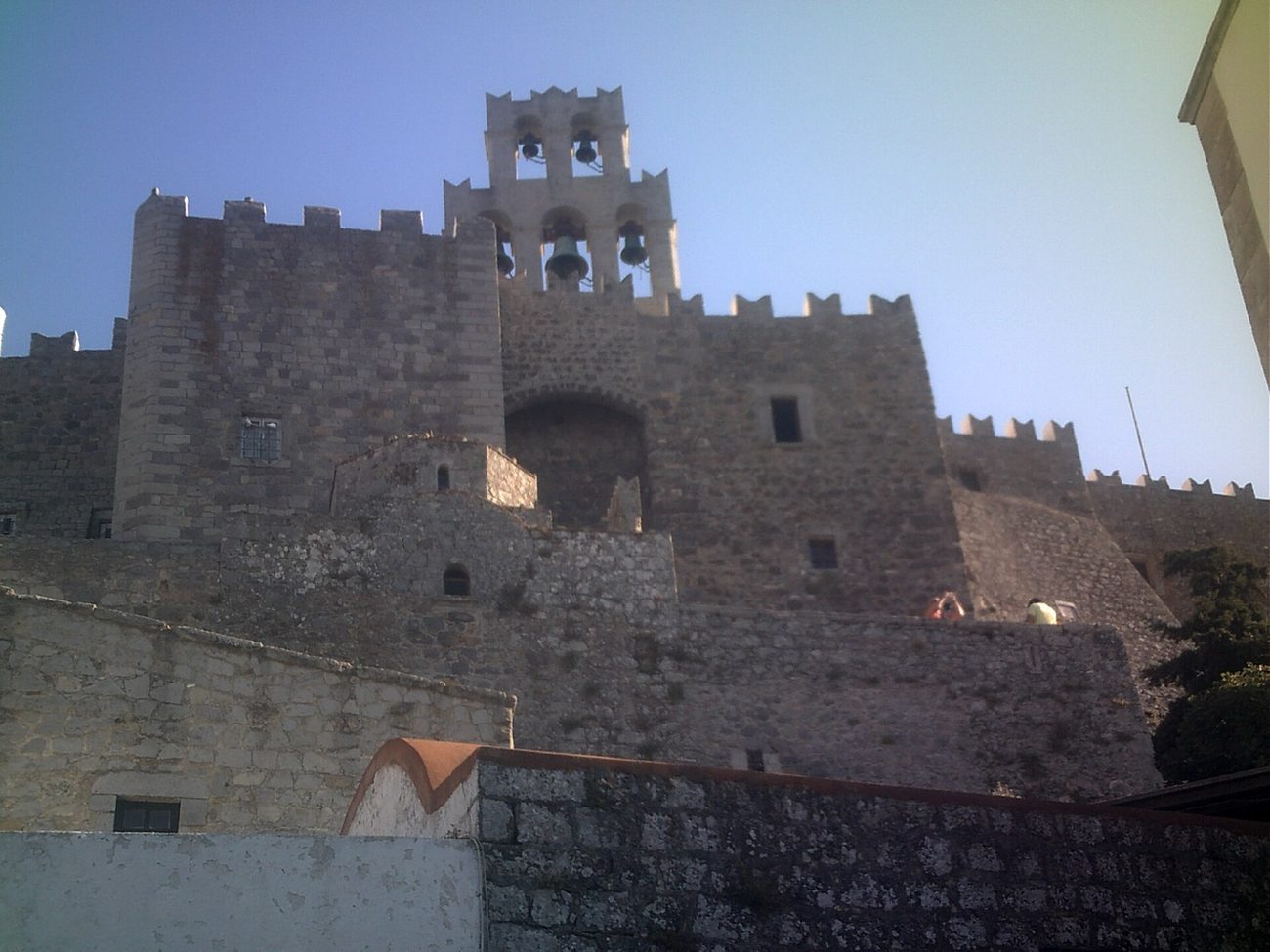 The fortified Monastery of Saint John the Theologian on Patmos