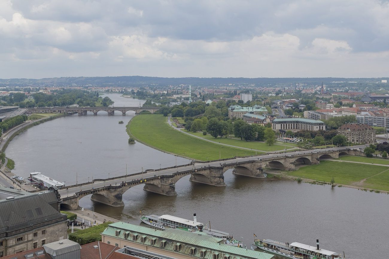 The Elbe valley at Dresden