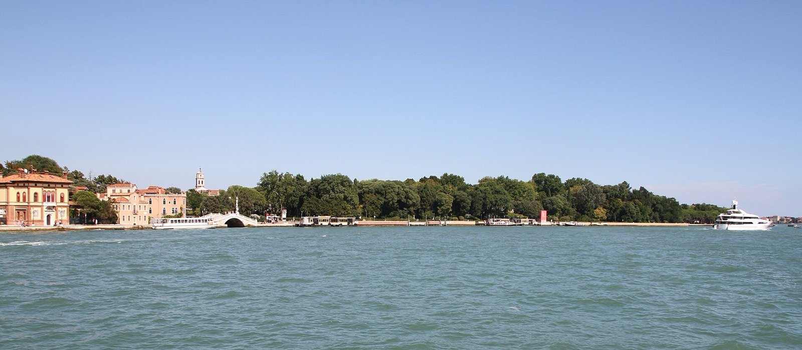 The Giardini della Biennale exhibition park in Venice