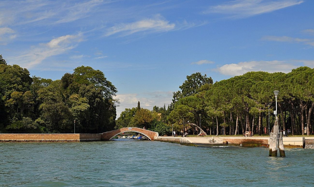 Across the Giardini della Biennale grounds, Venice