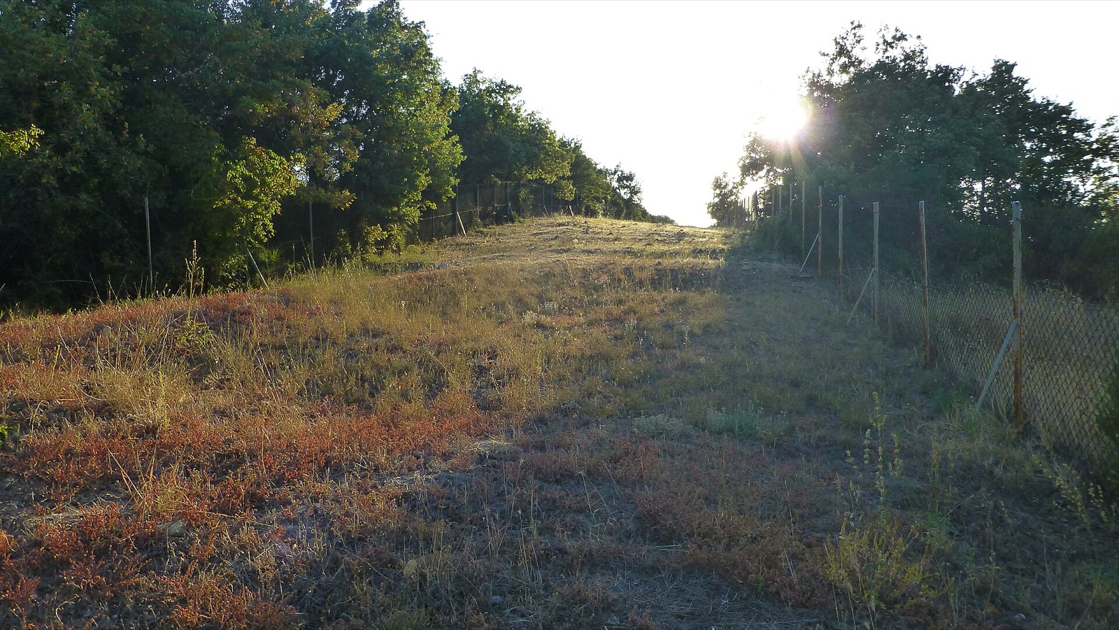 A section of the Via Egnatia near Loutra Traianopolis in Thrace
