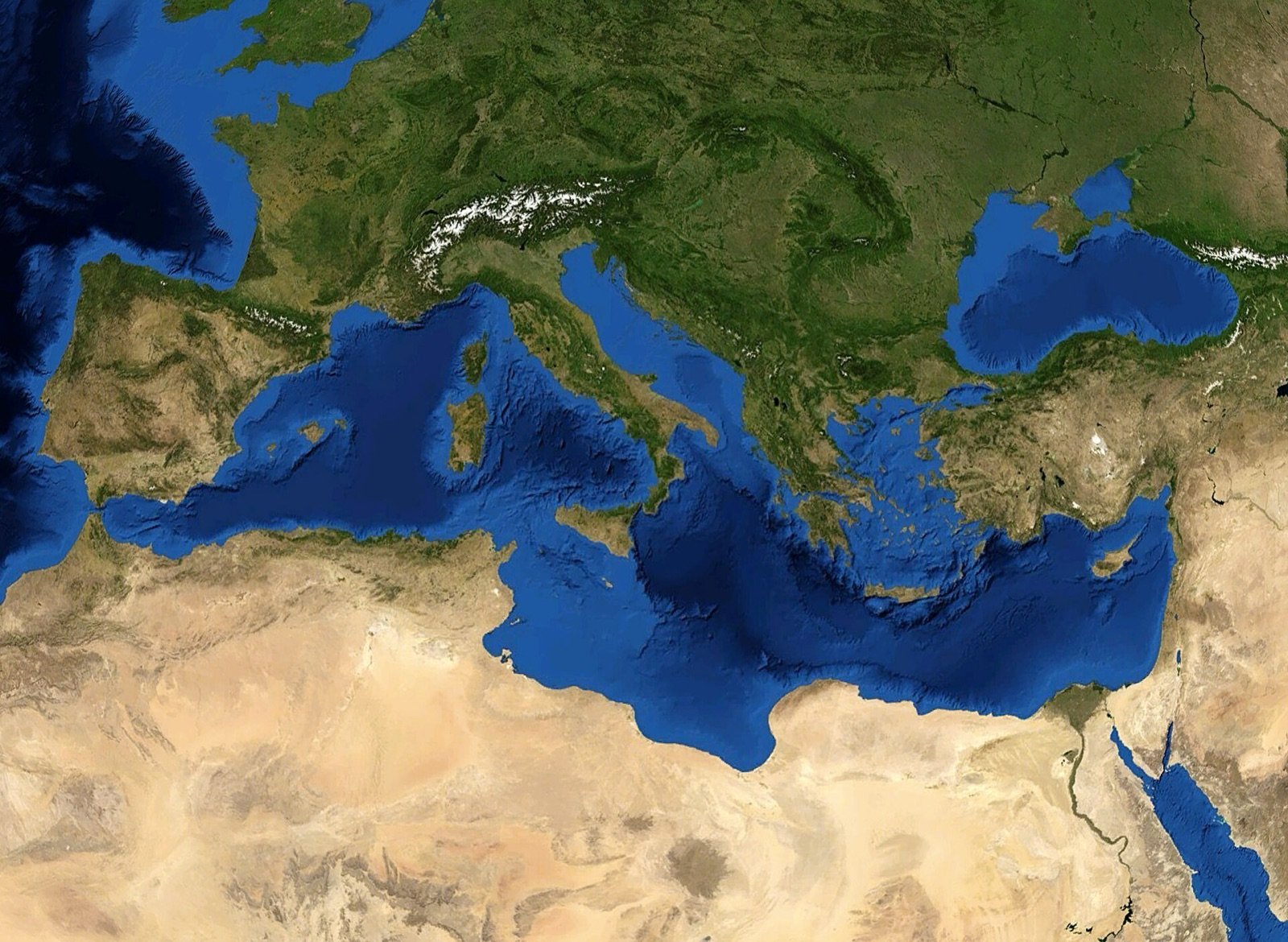 When the Mediterranean dried up, the salt giant under the sea