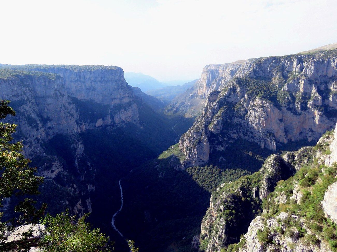The Vikos Gorge from the Beloi viewpoint, Zagori
