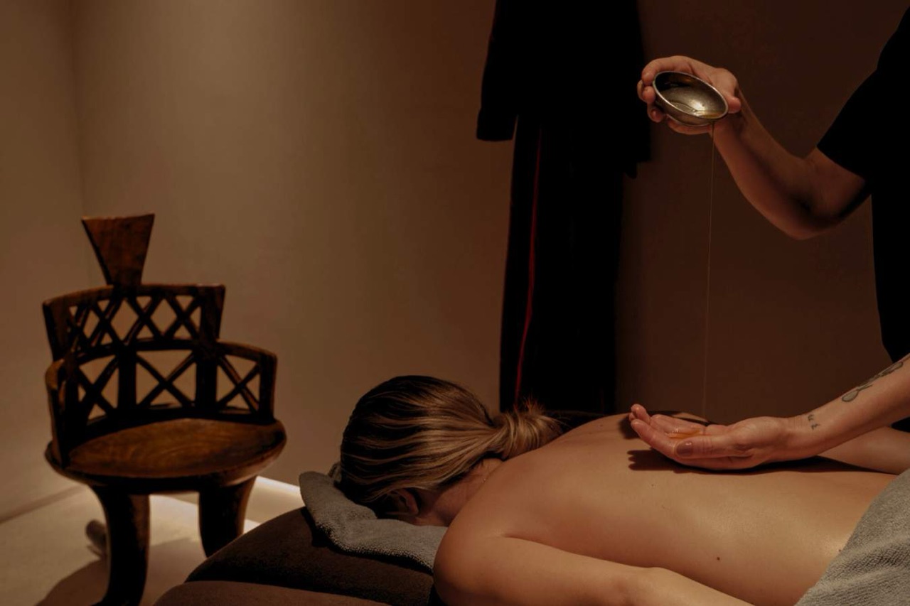 Spa treatment room