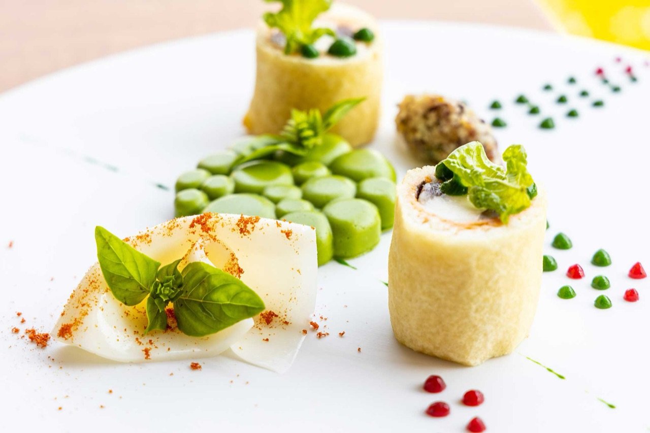 A plate at Il Refettorio